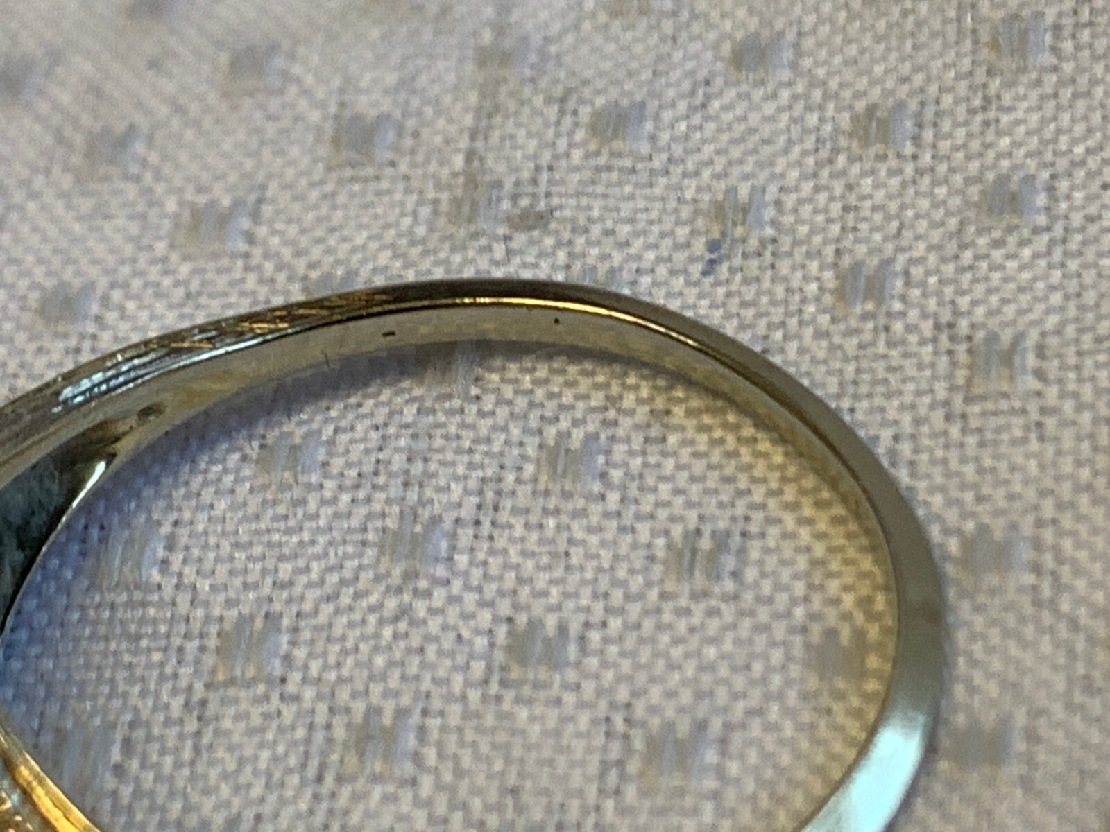 Vtg 18k White Gold Ring 2.29g Fine Jewelry Size 8 Band Clear Round Stone Bezel