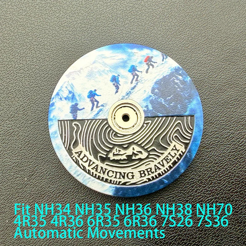 Custom Rotor for NH35/34/36/38/39 4R 7S Movement Watch Part