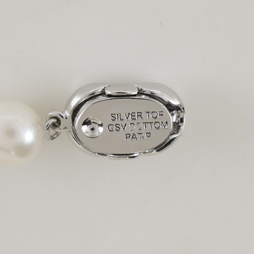 Pearl Necklace7.5～8.0ｍｍ Pearl/Silver 36.3g Women