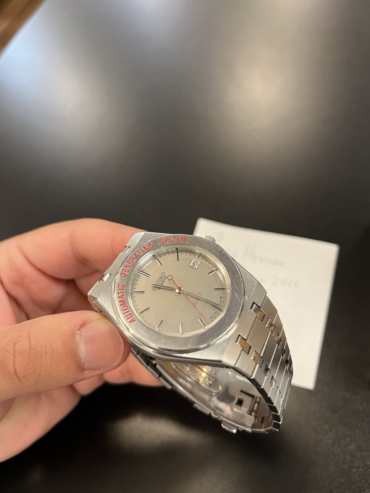 Seiko A.G.S. Automatic Generating System REF. 7M22-6A50