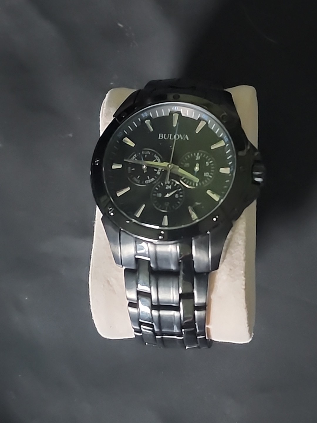 Bulova 98C121 Multifunction Classic Men’s Watch – Black