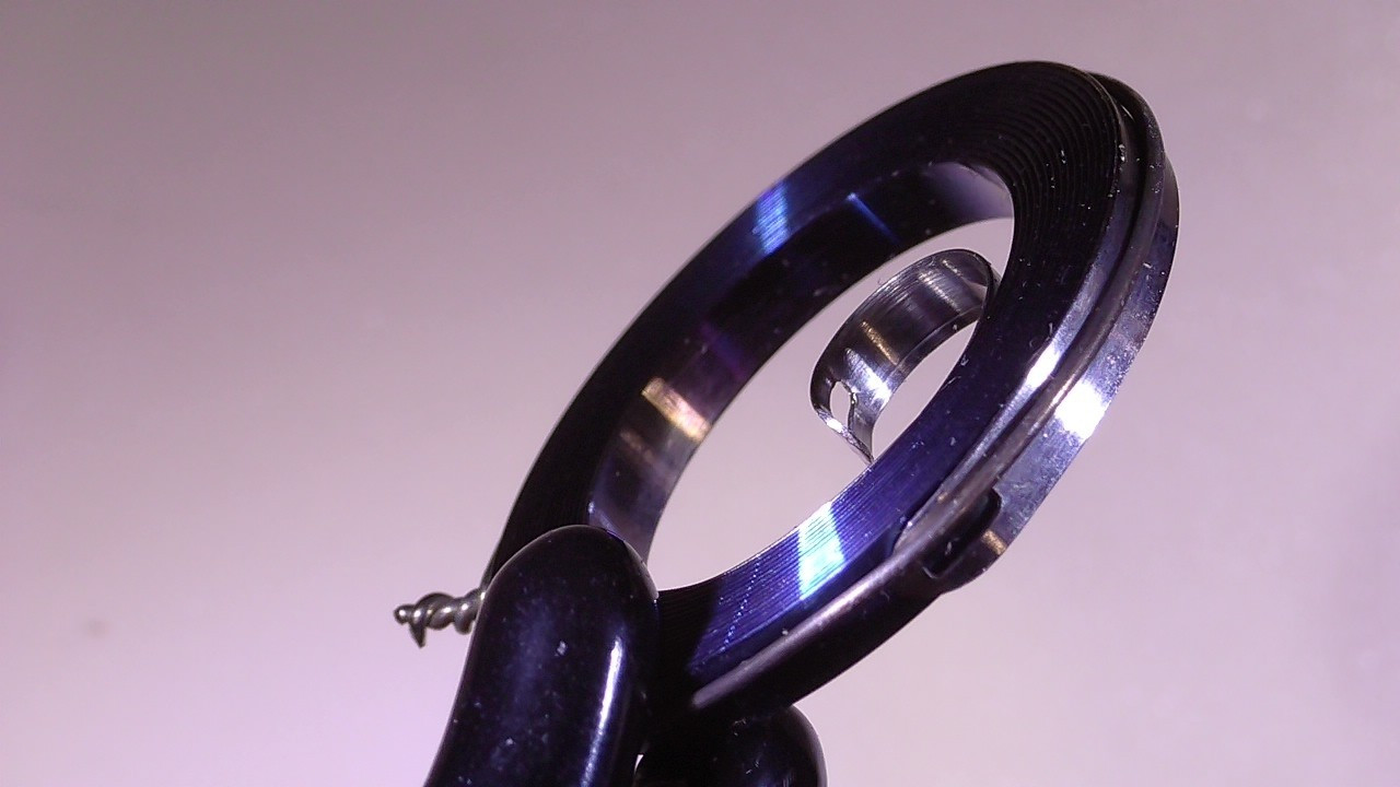 Barillet Spring For Watch Ø 23 Mm Height 2.7 Mm Thickness 0.25 Mm Steel