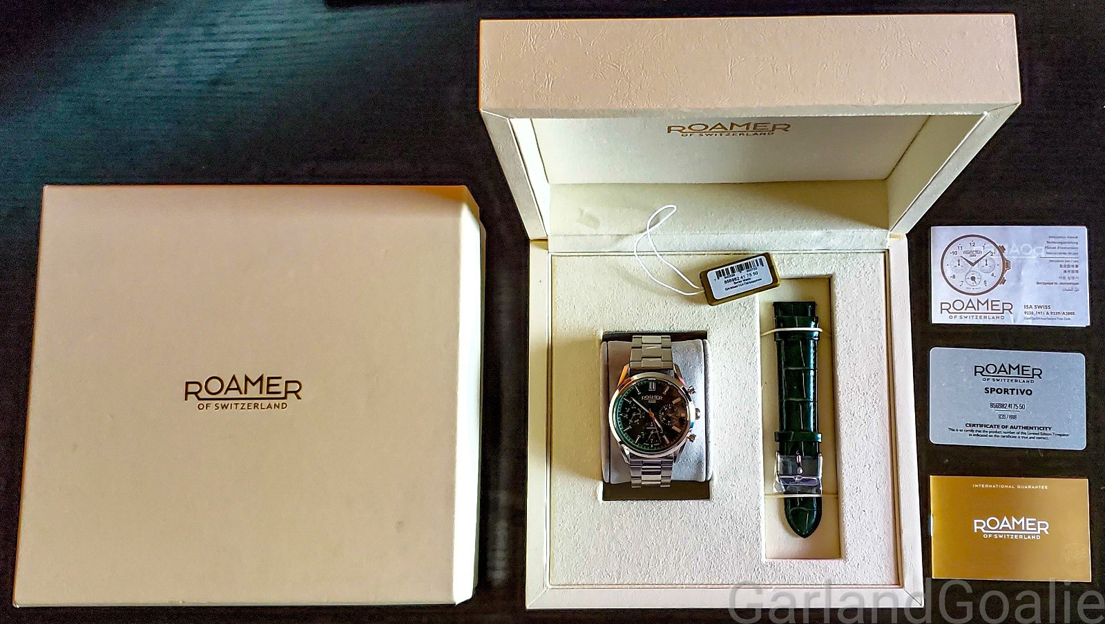 Roamer Sportivo Day Date Swiss Made Limited Edition Mint Condition Full Set!