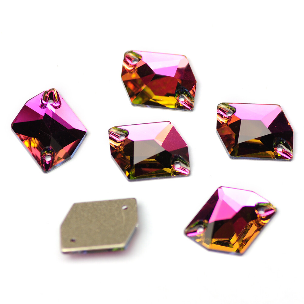 Cosmic Flat Back Sew On Crystal Stones Sewing Glass Strass DIY Loose Rhinestone