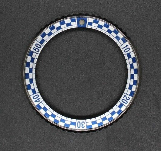 Blue Bezel insert Seiko Rally 6119-7170 6119-7173 Diver Sport diver 5
