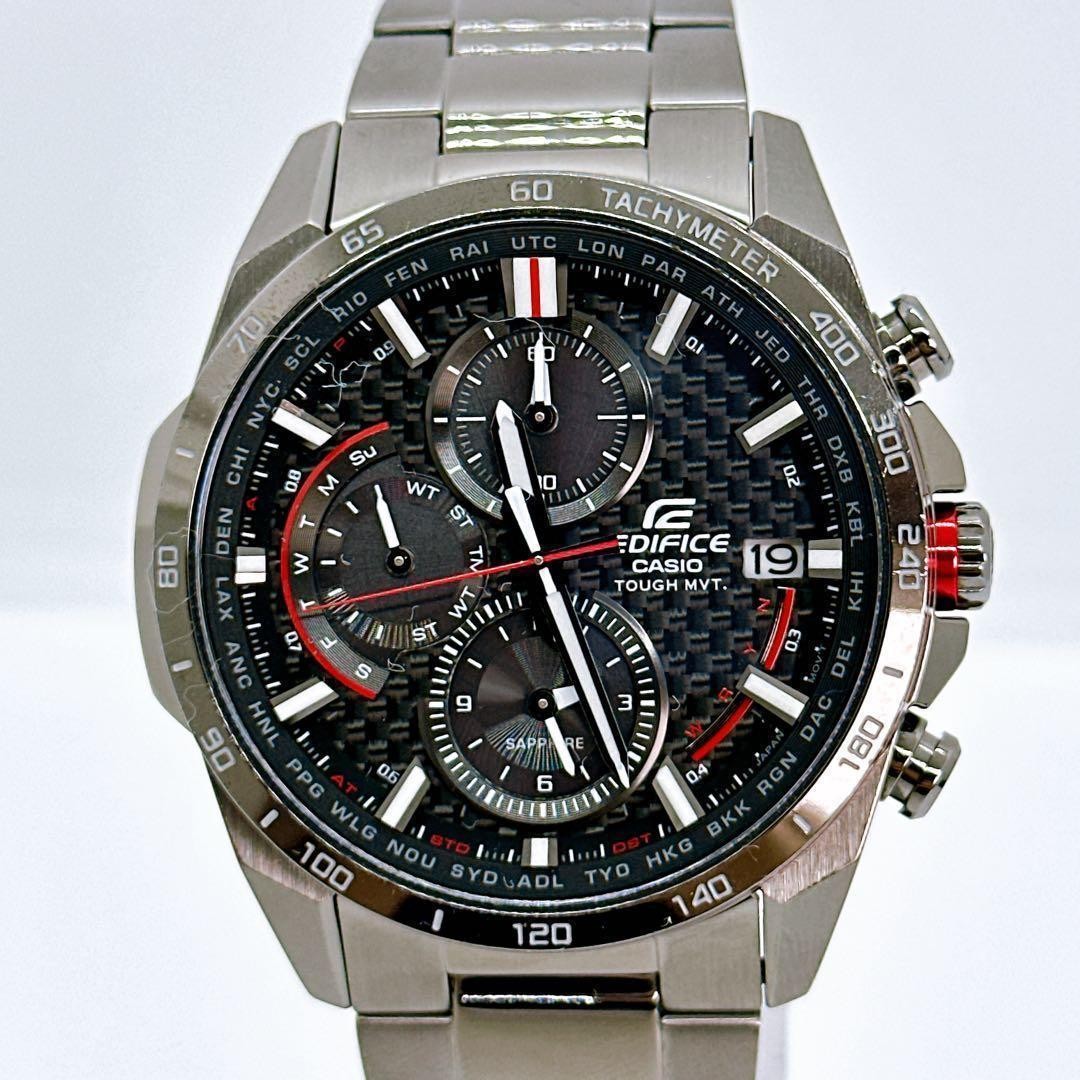 Casio Edifice EQW A2000 radio solar men’s wristwatch confirmed working