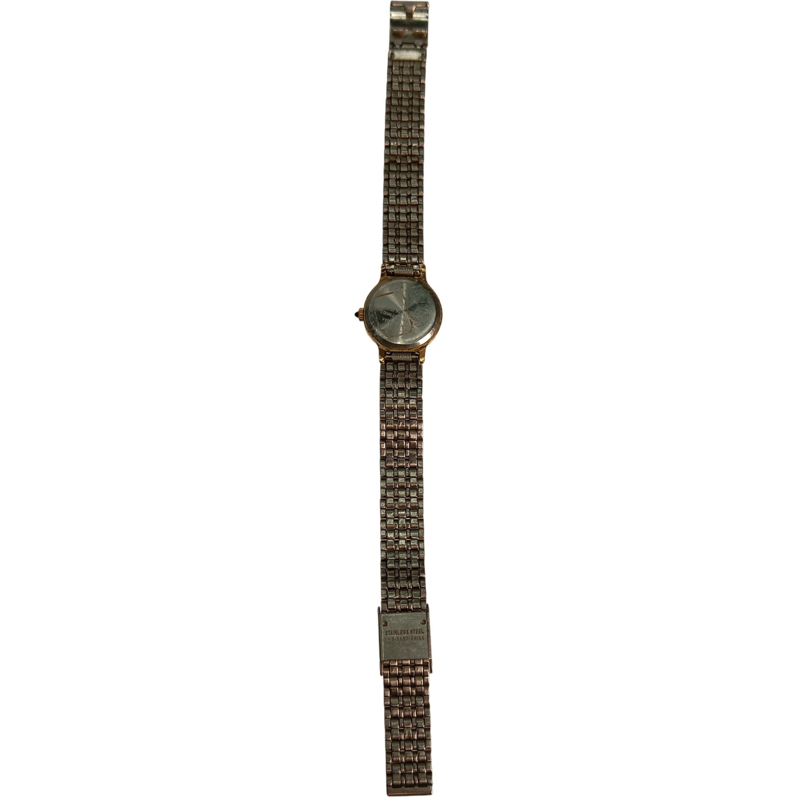 Lotus Ladies Quartz Wristwatch Gold Tone Roman Numerals Vintage Repairs Preloved