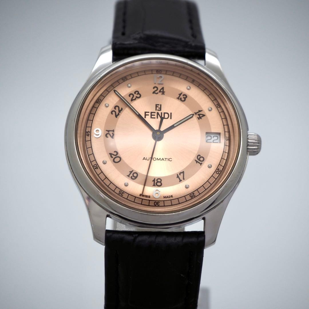 231 Operation FENDI Watch Automatic 200 Orange Men AT