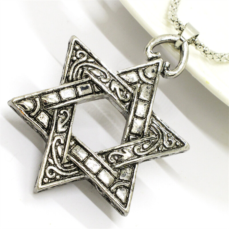 Fashion Women Bling Rhinestone Magic Star Crystal Pendant Chain Necklace