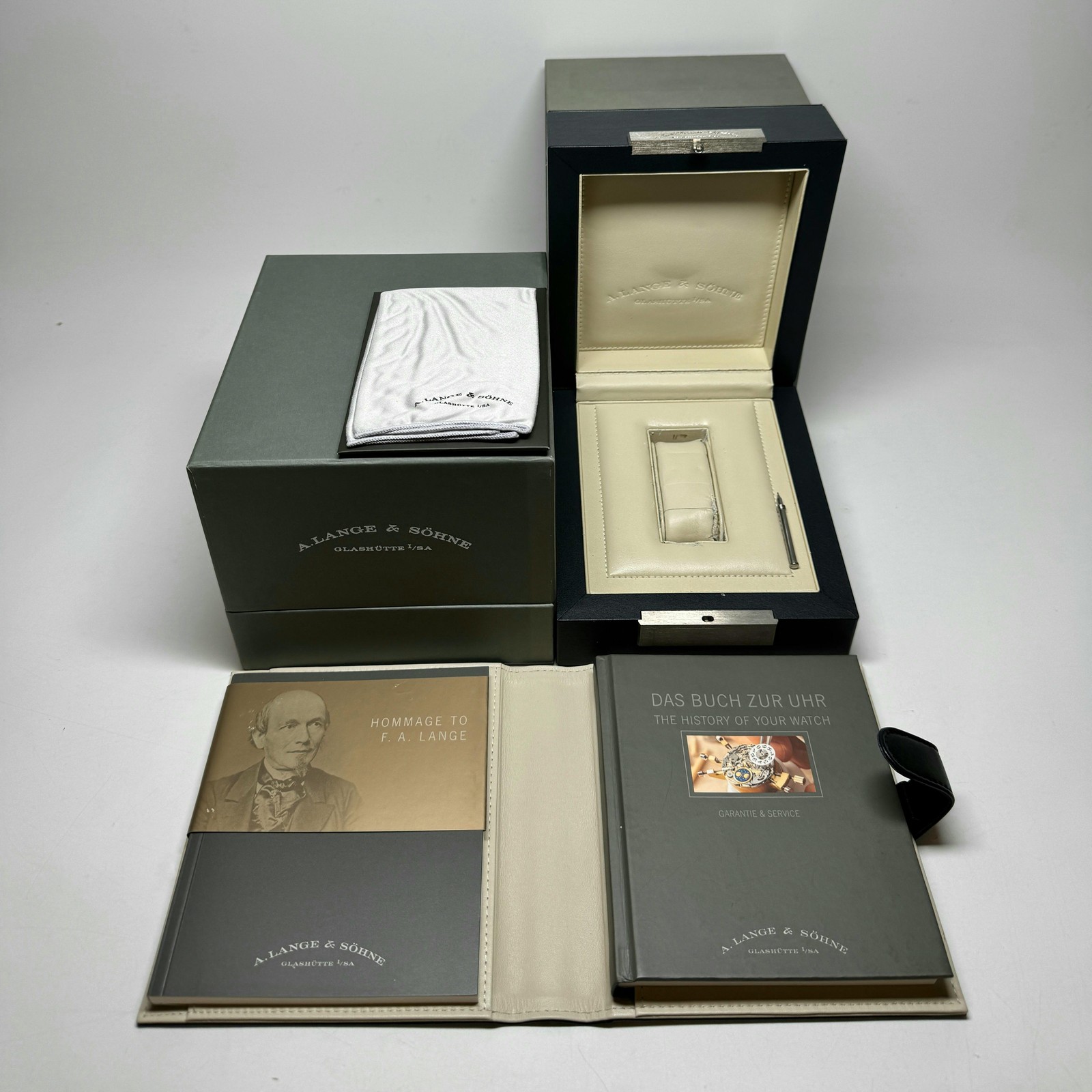 A. Lange & Sohne 1815 Moonphase “Homage To F.A. Lange” Honey Gold Watch 212.050