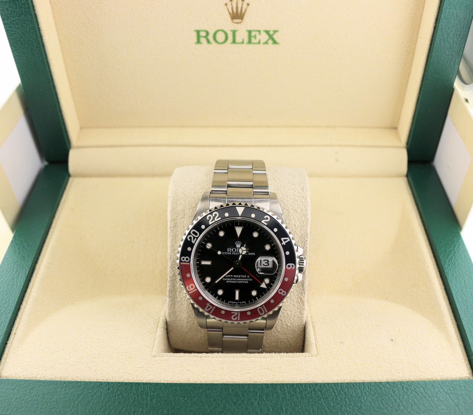 1997 Rolex Coke GMT-Master II 16710 Black Dial SS Oyster No Papers 40mm