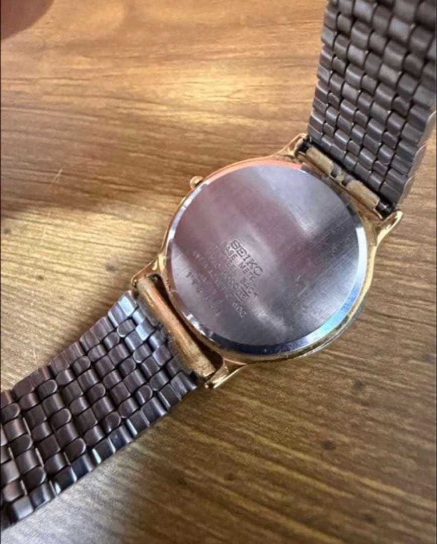 SEIKO Gray Watch with Stainless Steel Band