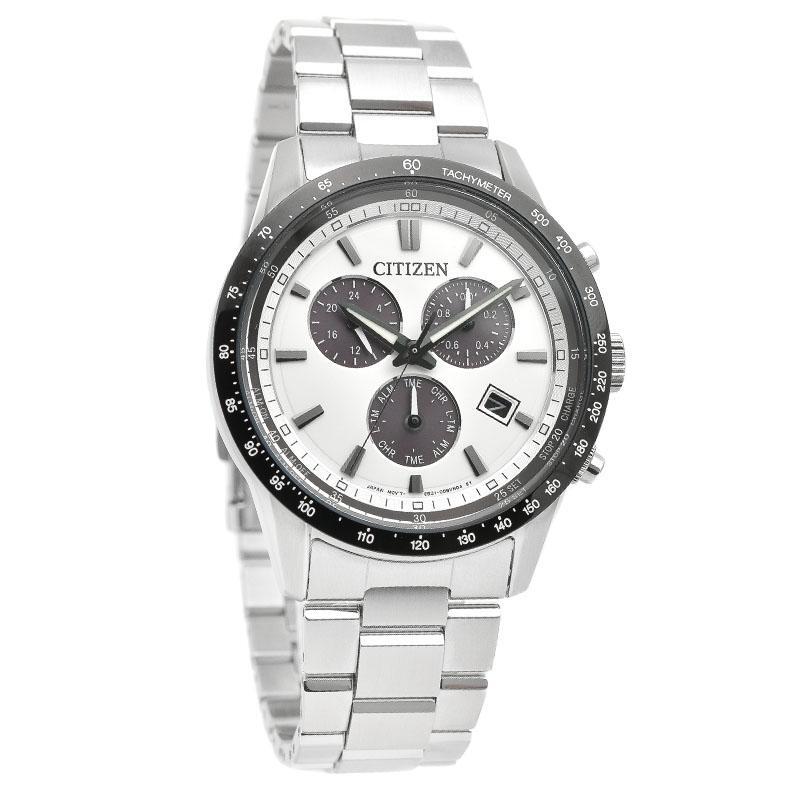 Citizen Collection BL5614-59A Eco-Drive White Silver Black Analog Men’s Watch