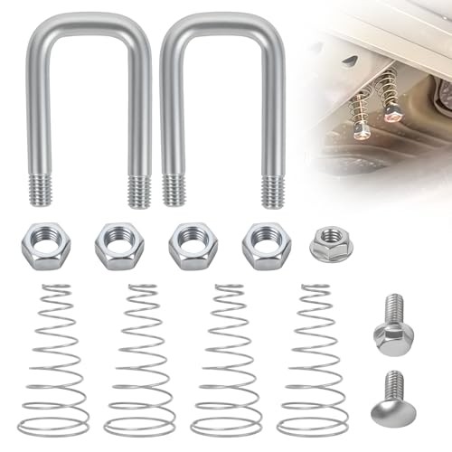 1900-2-1600 Safety Chain U-Bolt Kit Replacement, Compatible with B&W Turnover