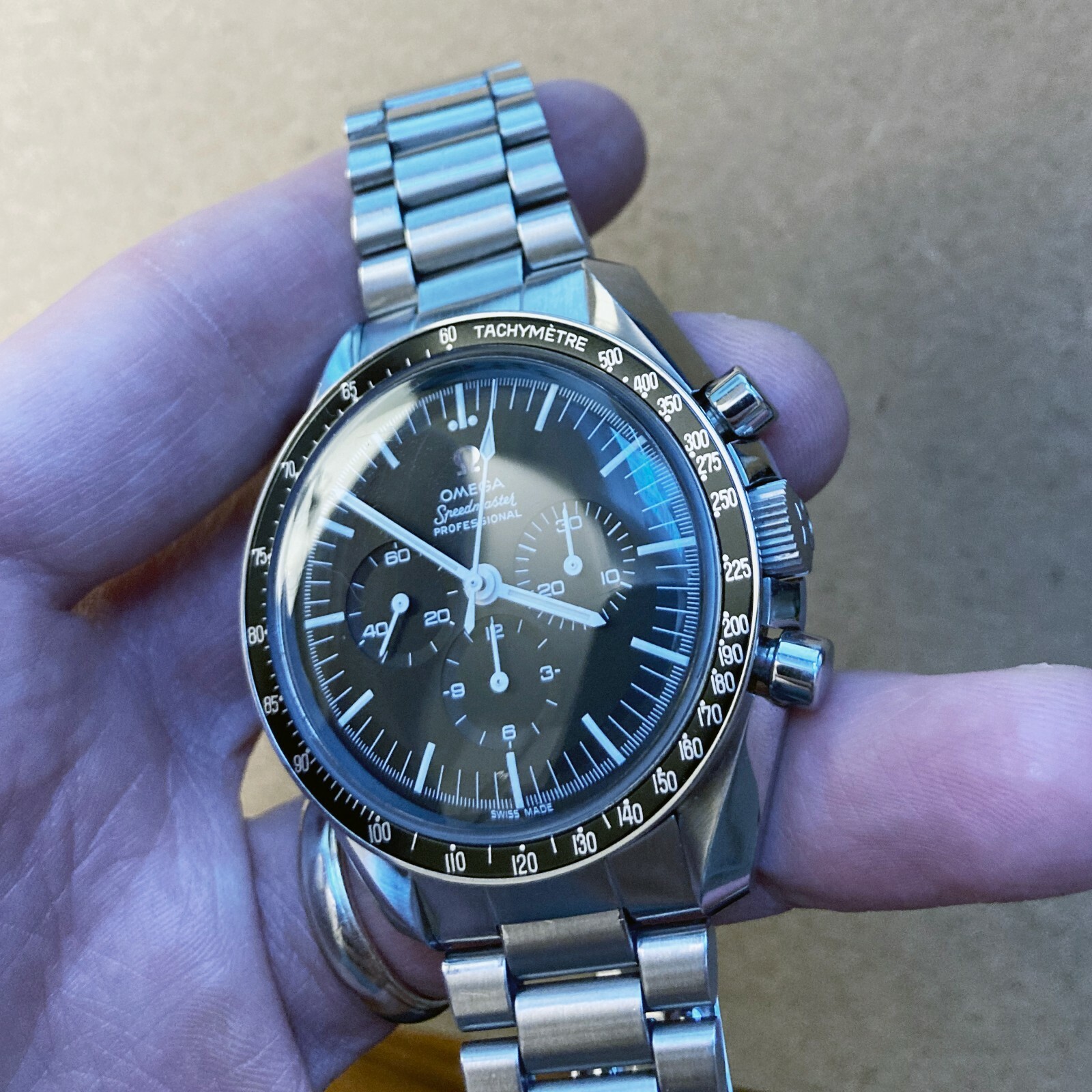 DON Dot Over Ninety Bezel Insert Omega Speedmaster Professional – Aftermarket