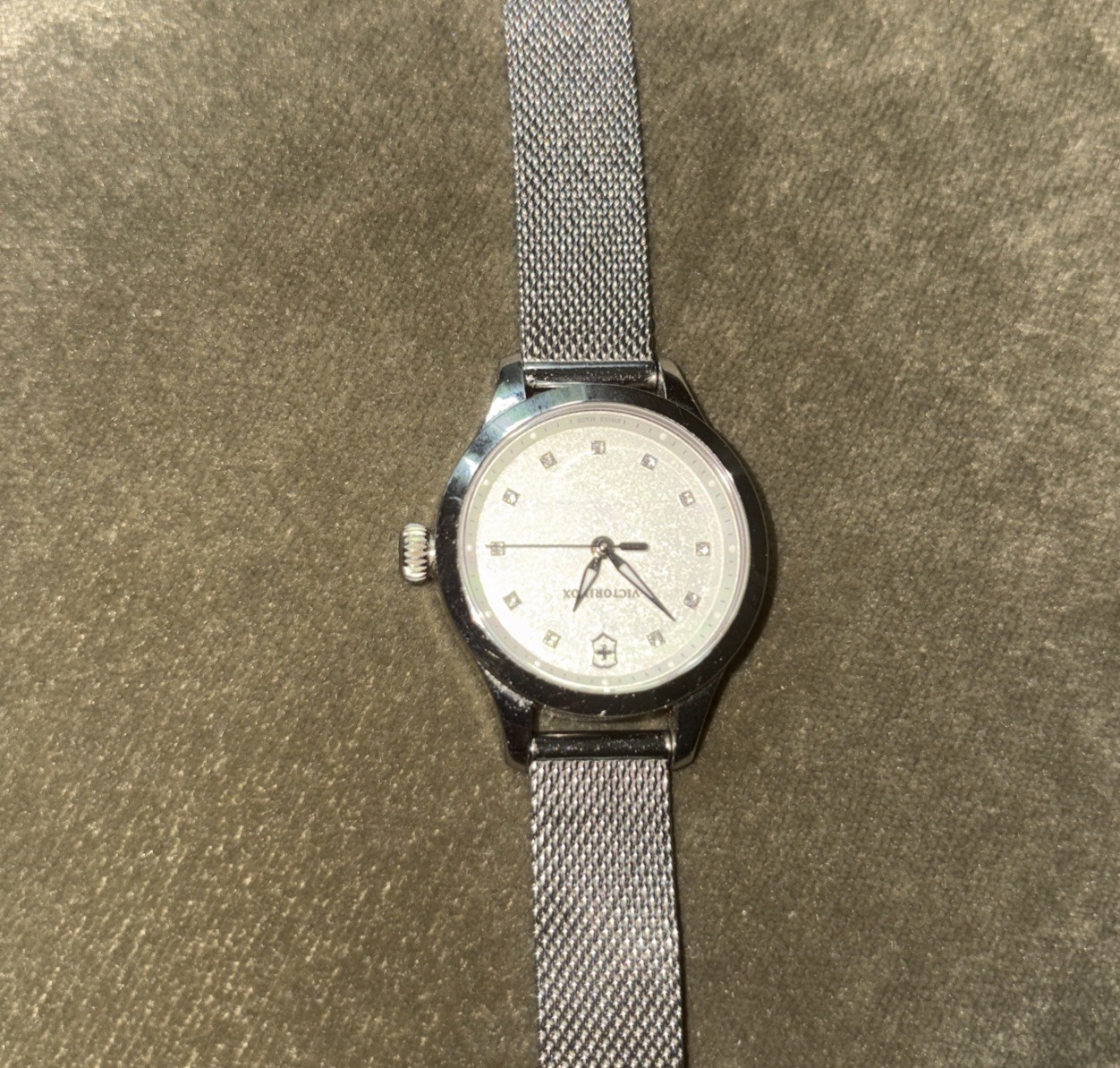 New Victorinox Swiss Army Alliance XS Quartz Silver Women’s Watch 241878
