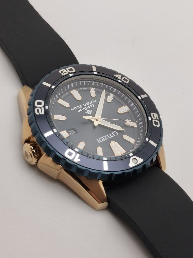 Seiko ProMaster E168-003FR08 Solar Diver 200m Navy Watch