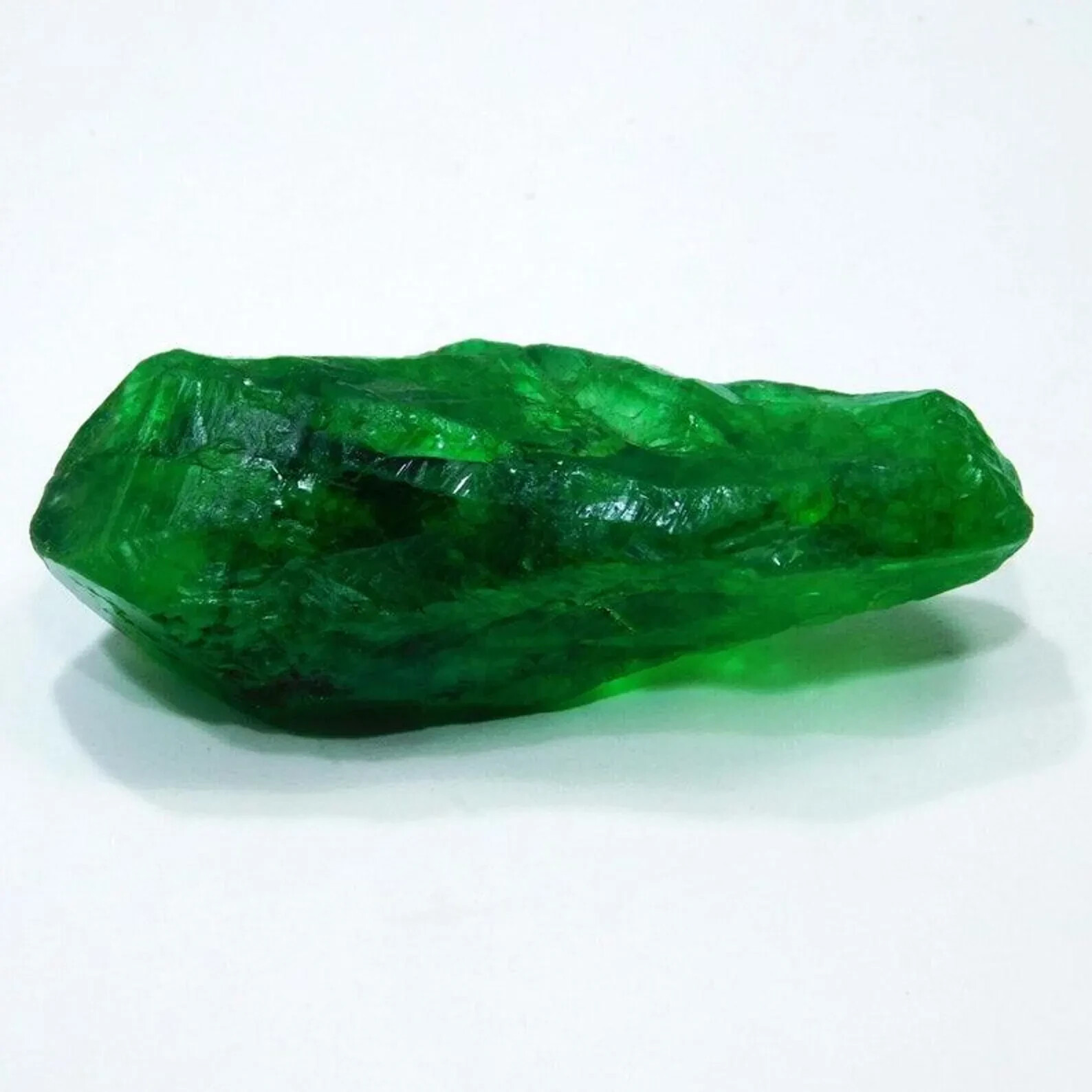 Earth-Mined Rough Uncut 210.00 Carat Natural Colombian Green Emerald Loose Gems