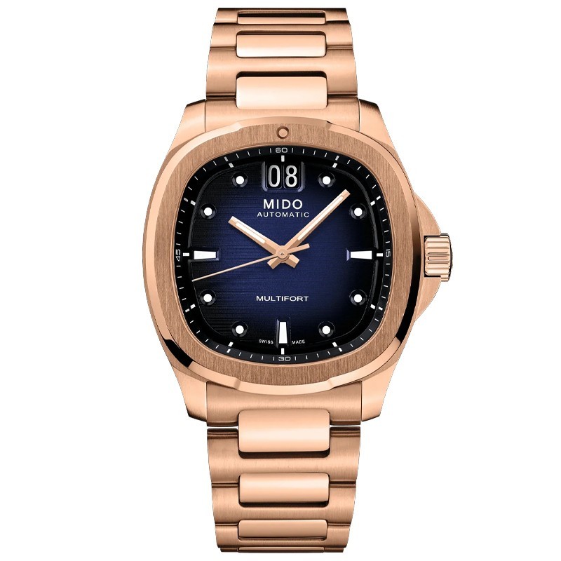 Mido Multifort TV Big Date 40mm Blue Dial Men’s Watch M0495263304100