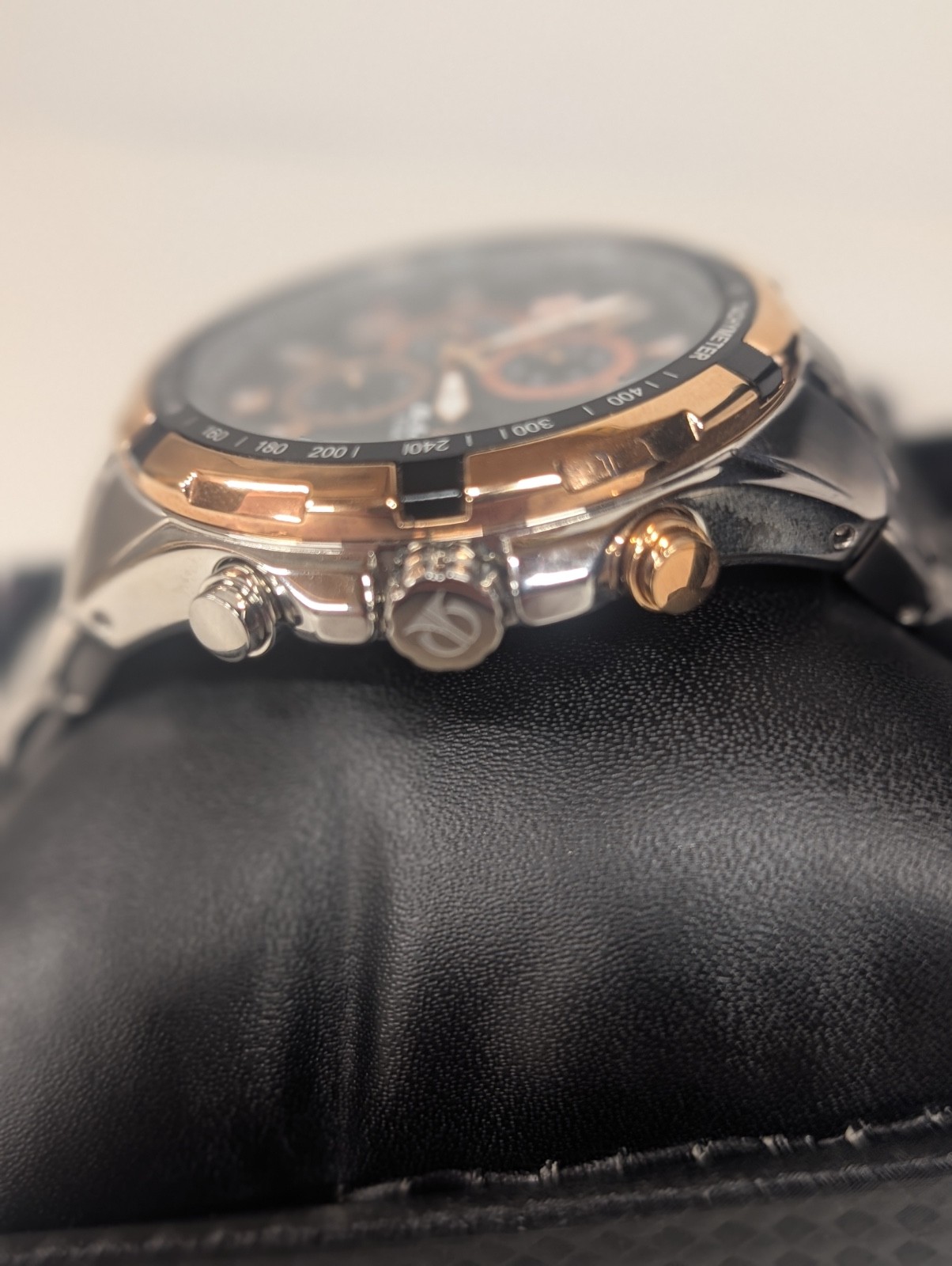 Titan Octane men’s watch model 90045KM02J stainless steel chronograph