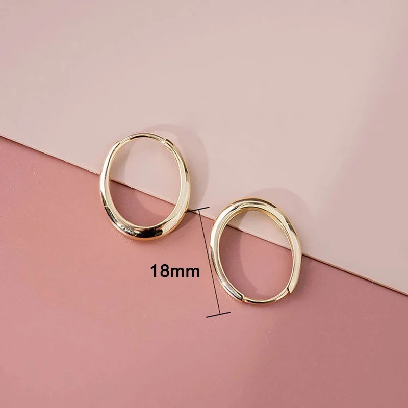 Stainless Steel Huggie Hoop Earrings Unisex Fashion Jewelry For Women, Men