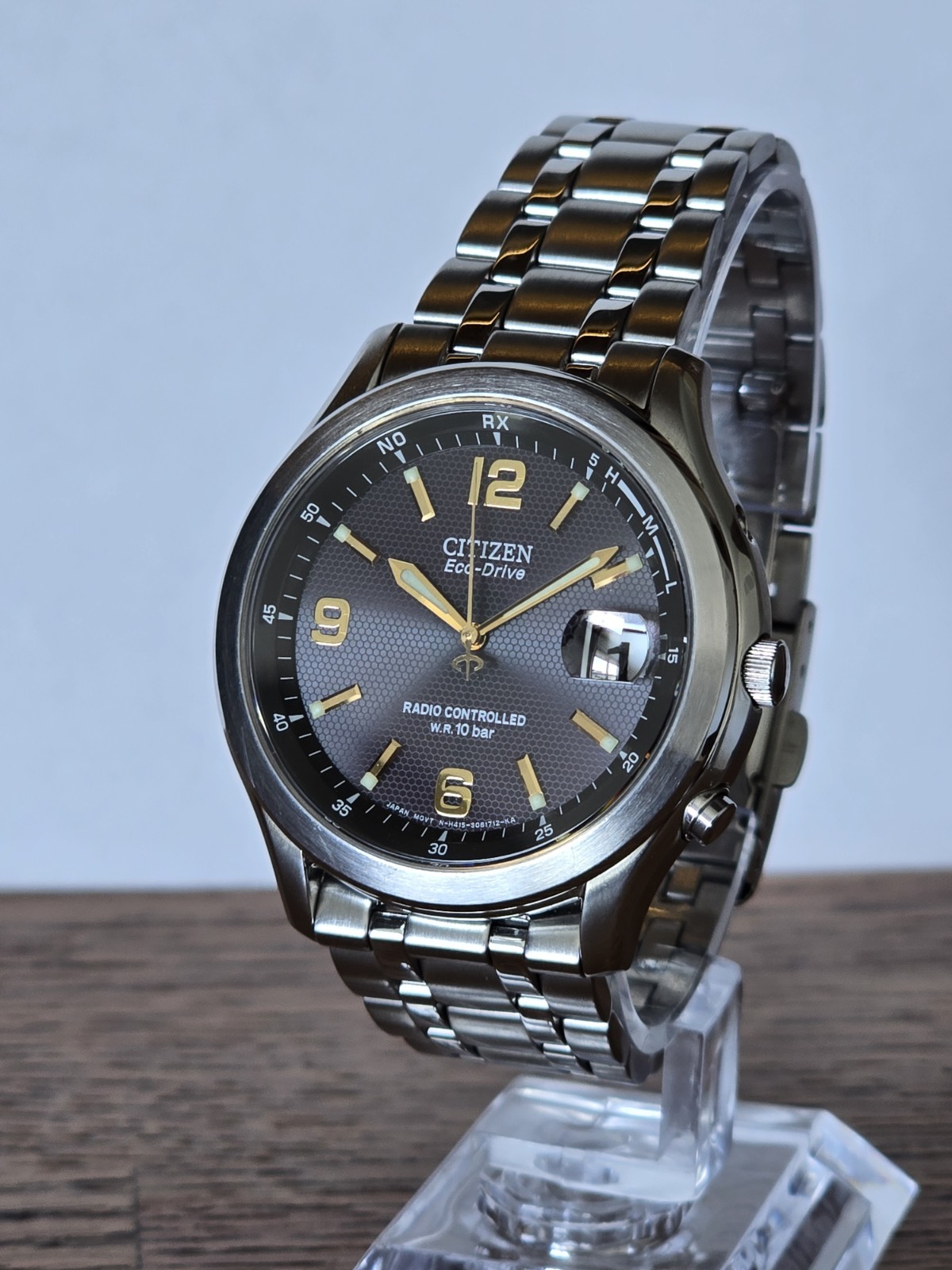 [MINT] Citizen Eco-Drive JDM Solar Radio Black Dial 39mm – US Seller