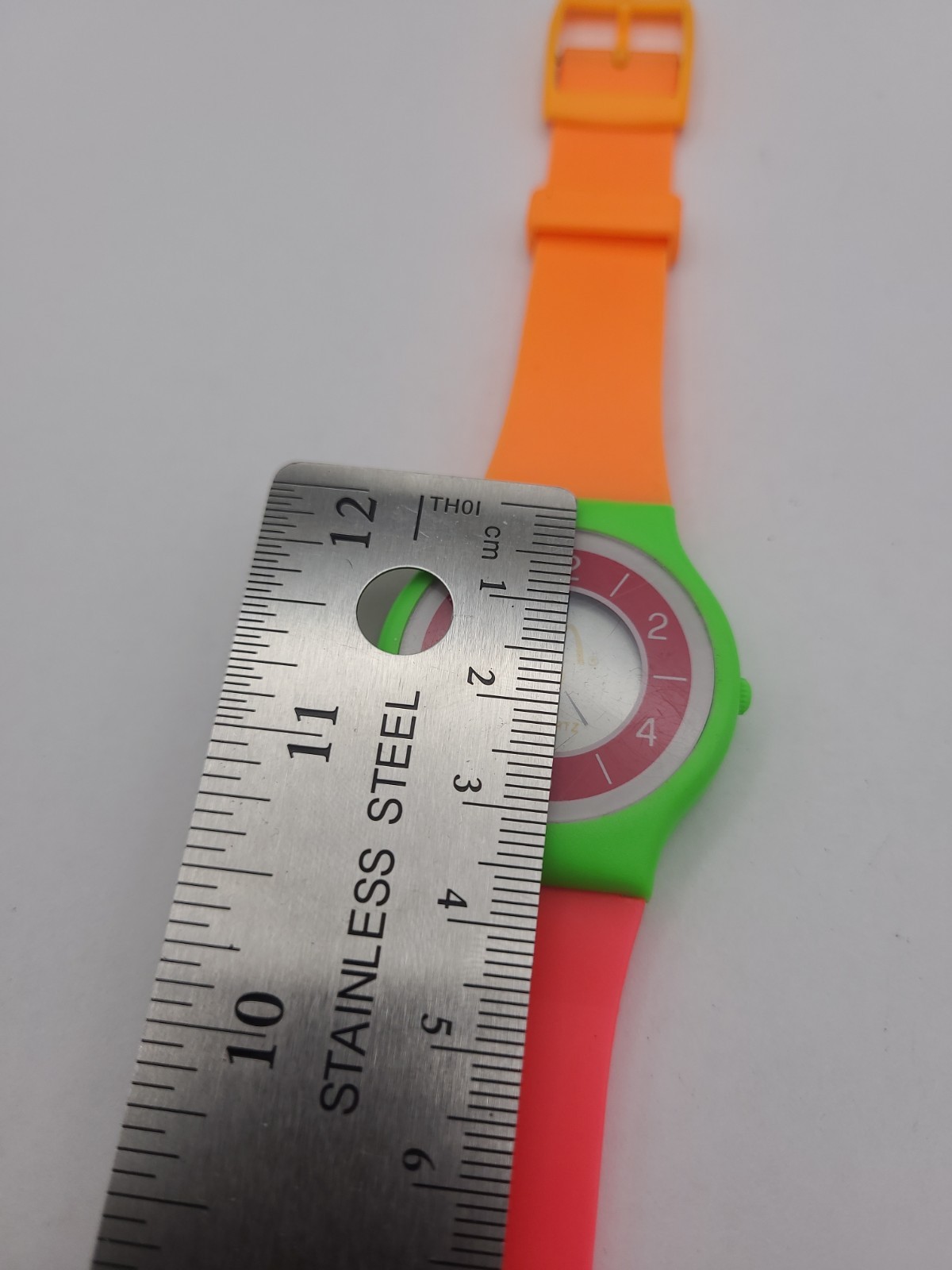 McDonald’s Neon Color DIGITAL HANDS Watch 1989 VINTAGE WORKING NEW BATTERY