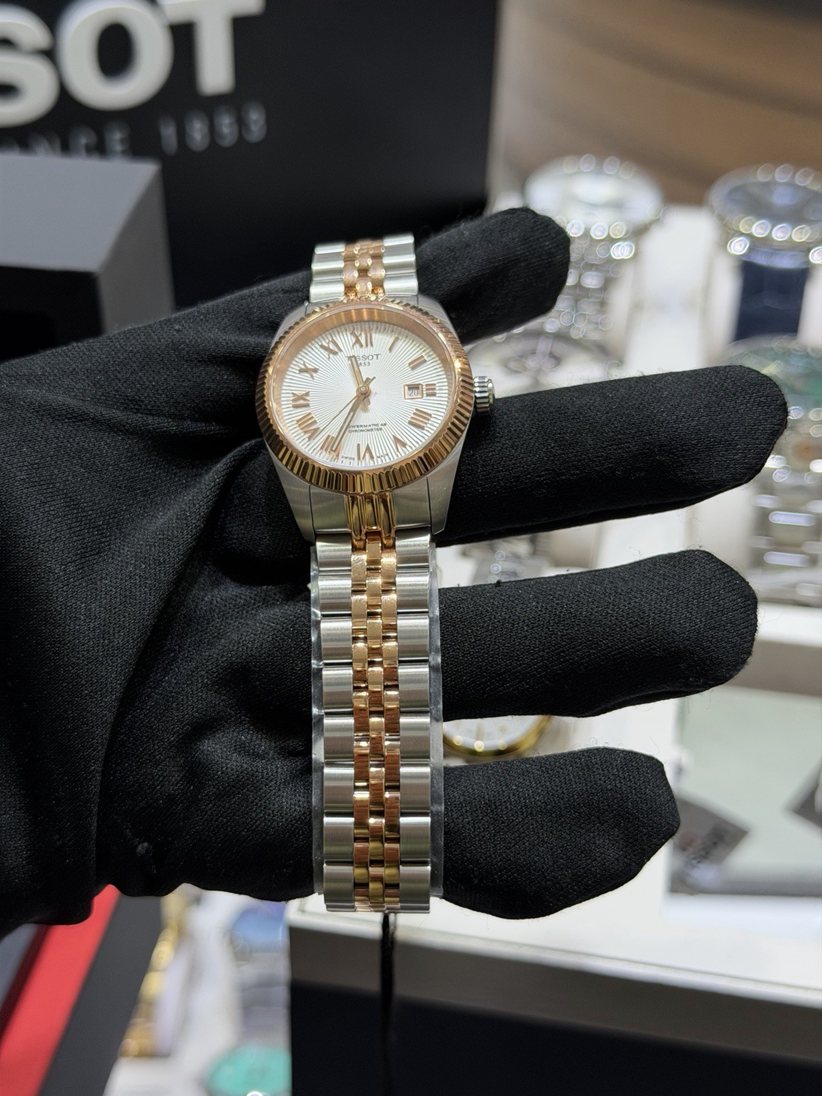 Tissot Ballade 30mm Automatic TT Silver Dial Women’s Watch T156.208.22.033.00