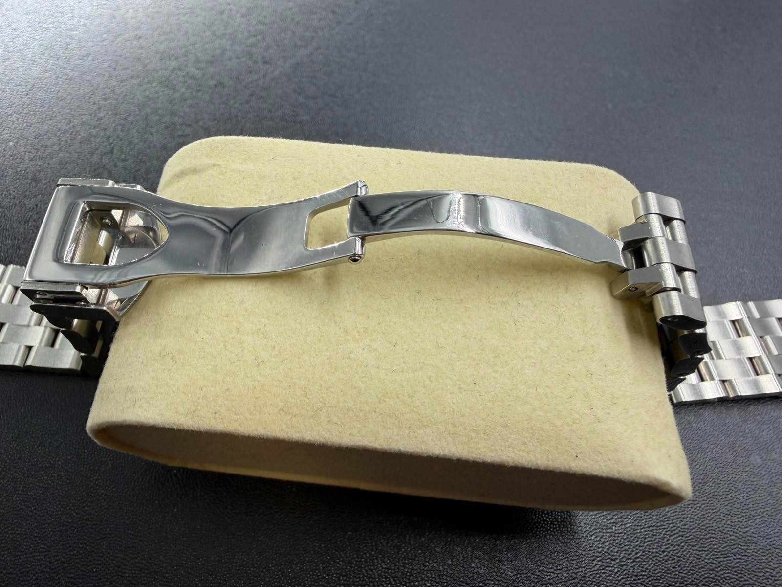 Fits TUDOR Glamour Metal Bracelet Watch Band Strap 21mm