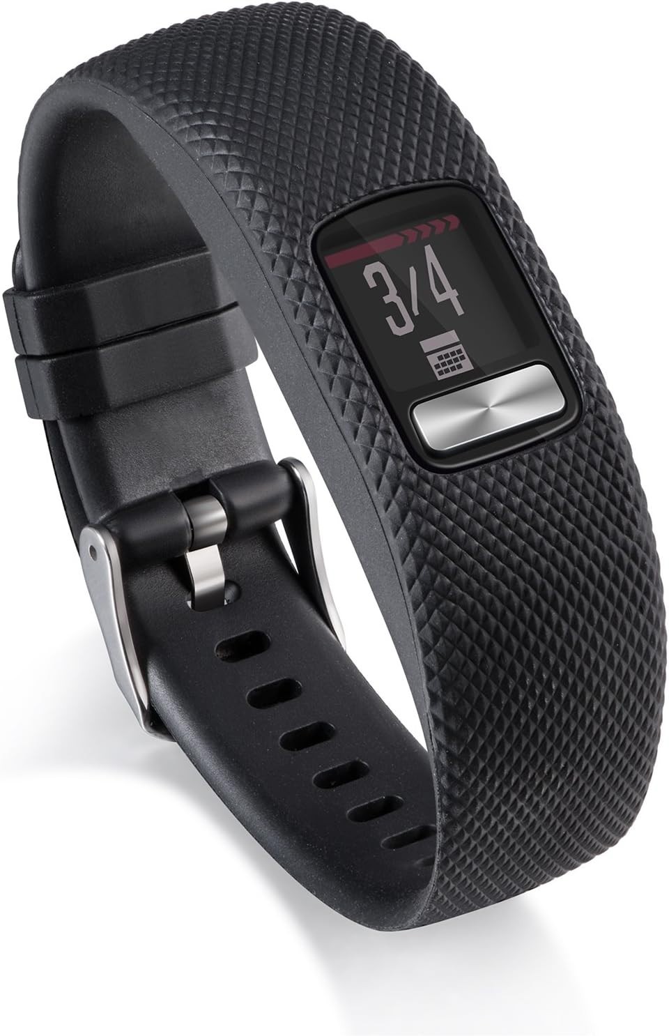 Compatible for Garmin Vivofit 4 Band, Silicone Replacement Watchband Strap