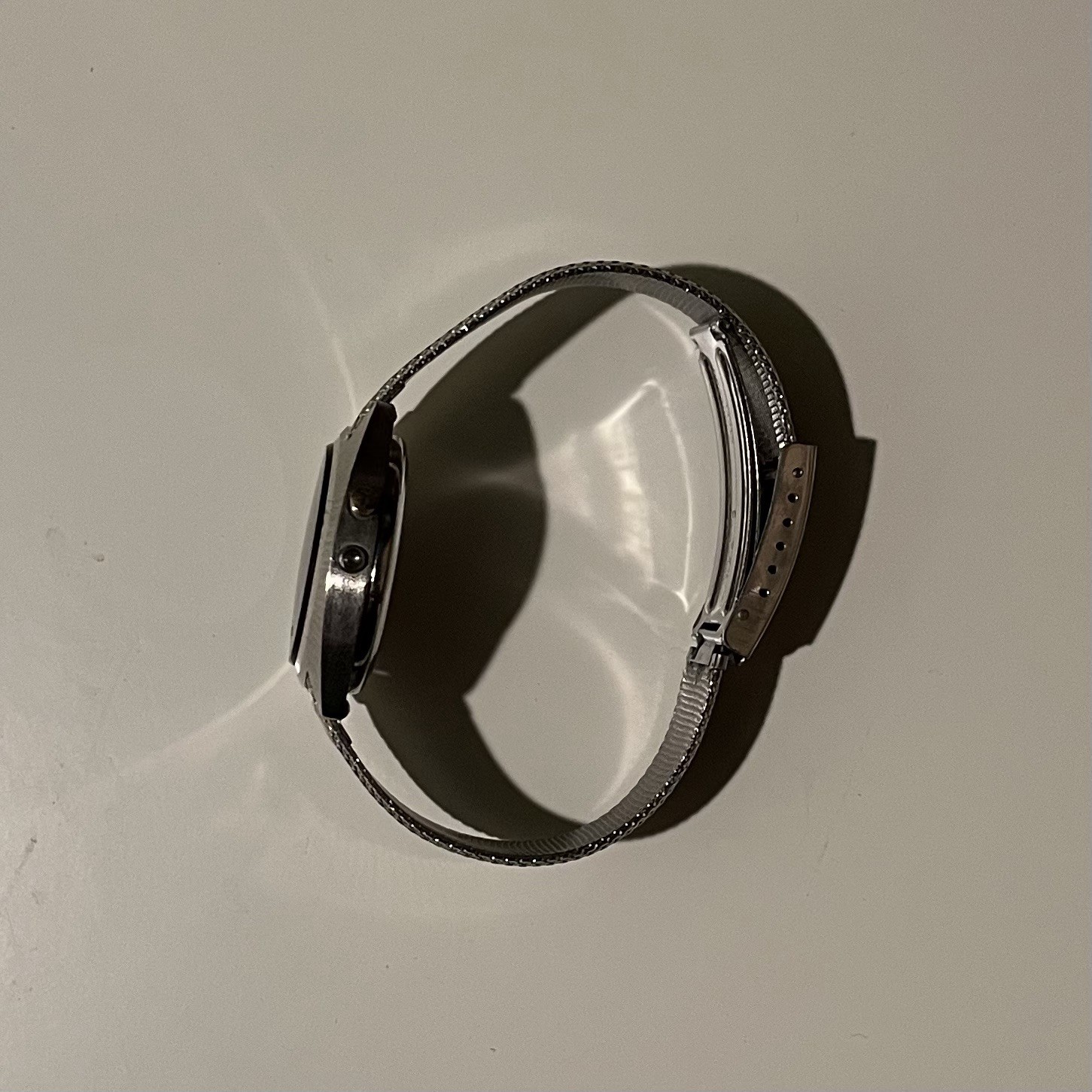 Litronix Red Vintage LED Digital Watch Untested Parts Only