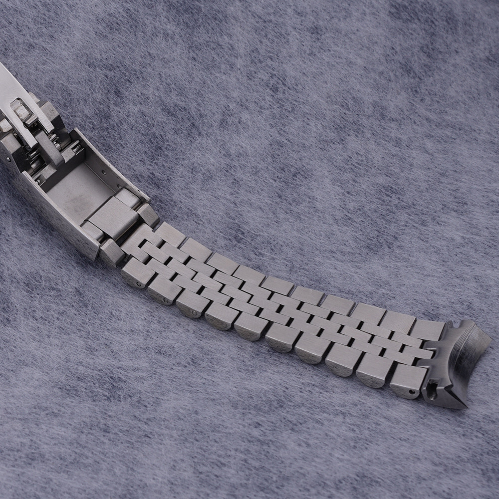 For Seiko Prospex Alpinist SPB121 Solid Curved 20mm WatchBand Jubilee Bracelet