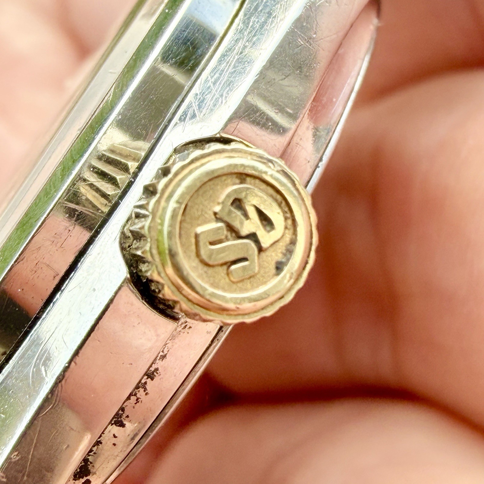 Vintage King SEIKO KS Hi-BEAT 4502-7001 Hand Winding Men’s Watch RUNS!