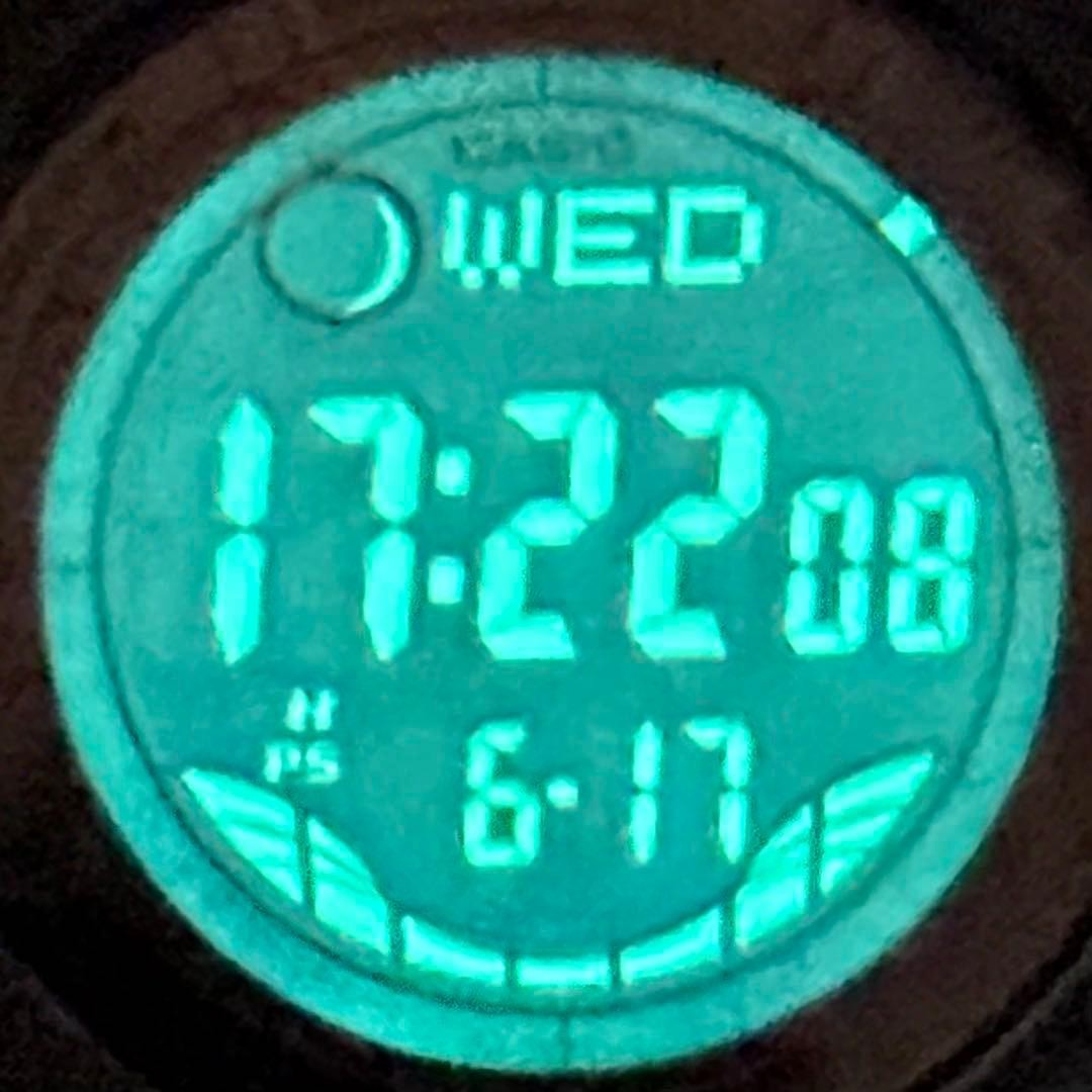 PROTREK PRW 1500YJ Radio Solar Black Inverted LCD