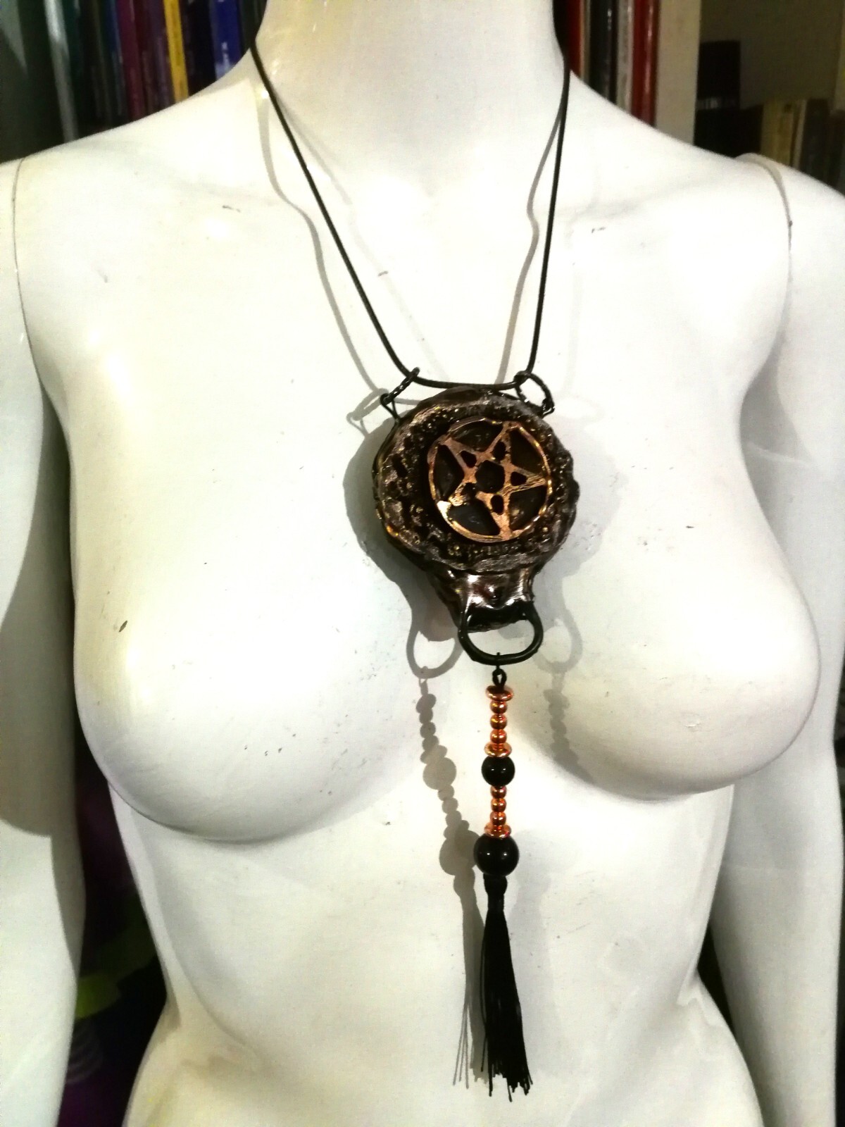 Inverted Pentagram Gothic Talisman Satanist Pendant Satan Amulet Satanic Symbol