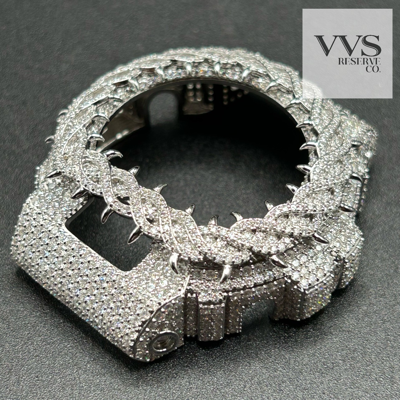 VVS1 MOISSANITE Real Iced BEZEL Kit For DW6900 Watch – BEZEL ONLY