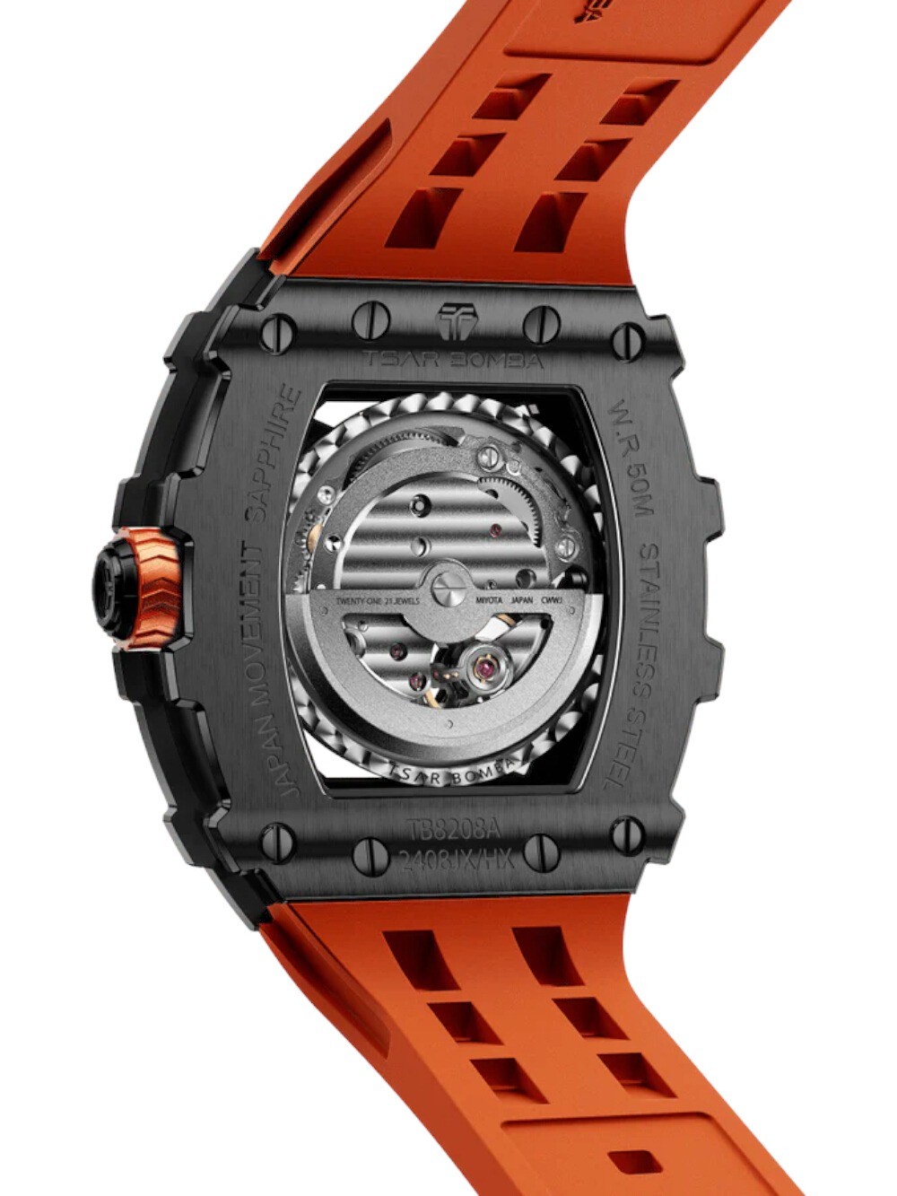 Tsar Bomba TB8208A-40 Mens Watch Elemental Automatic 43mm 5ATM