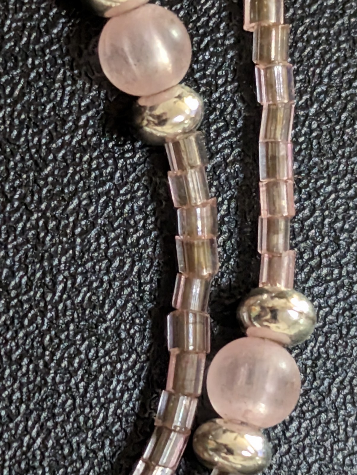 Cool Jewels Vintage Pink Flamingo Pendant Necklace Beaded Beach Summer Choker