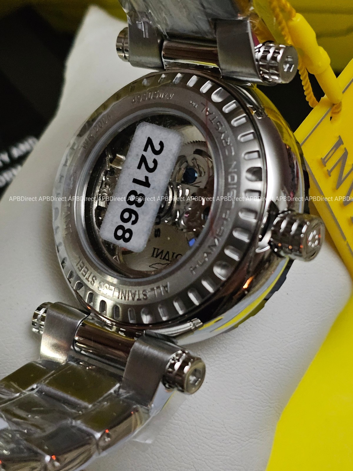 Invicta Subaqua Noma I – Automatic BRIDGE Mvmnt Skeleton – Blue LUME mens watch