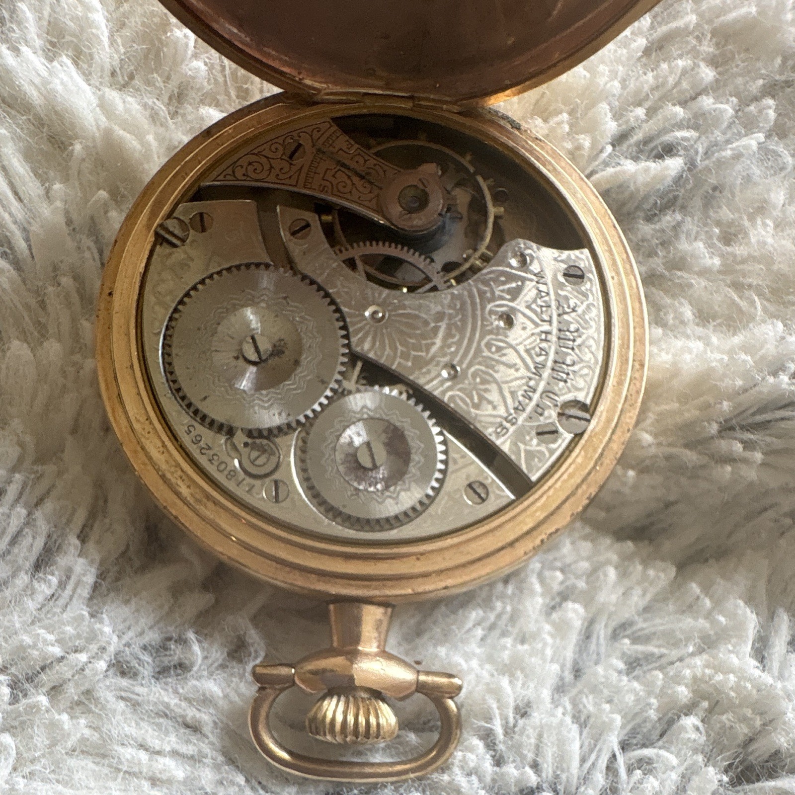 1902 Waltham Hunting Case Pocket Watch Fahys Montauk Gold Filled – Project / Res