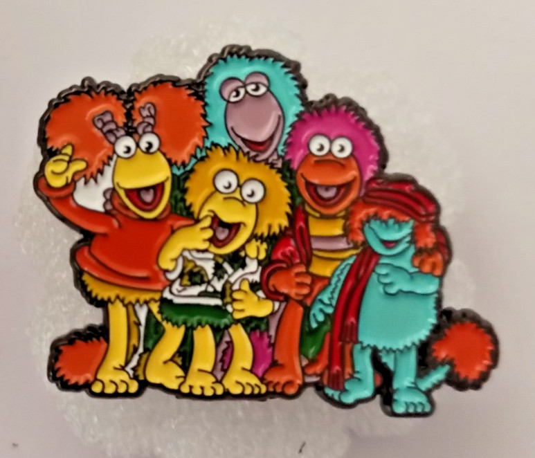 FRAGGLE ROCK -1983 -ENAMEL PIN-SHIP ALL THE PINS YOU BUY FOR $4.99-VISIT STORE