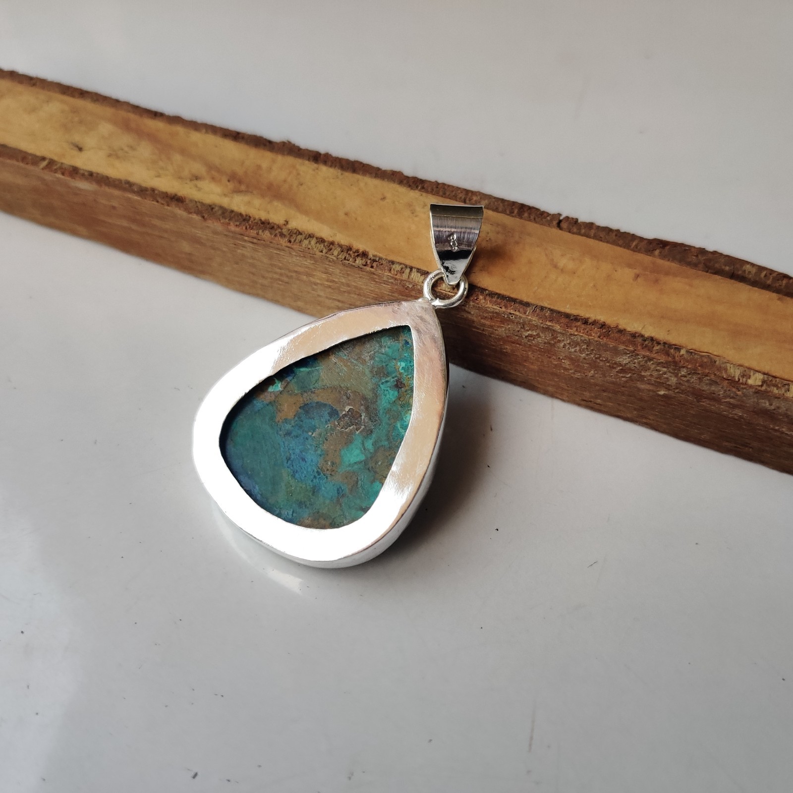Shattuckite Gemstone Pendant 925 Sterling Silver Free Shipping Pendant BT824