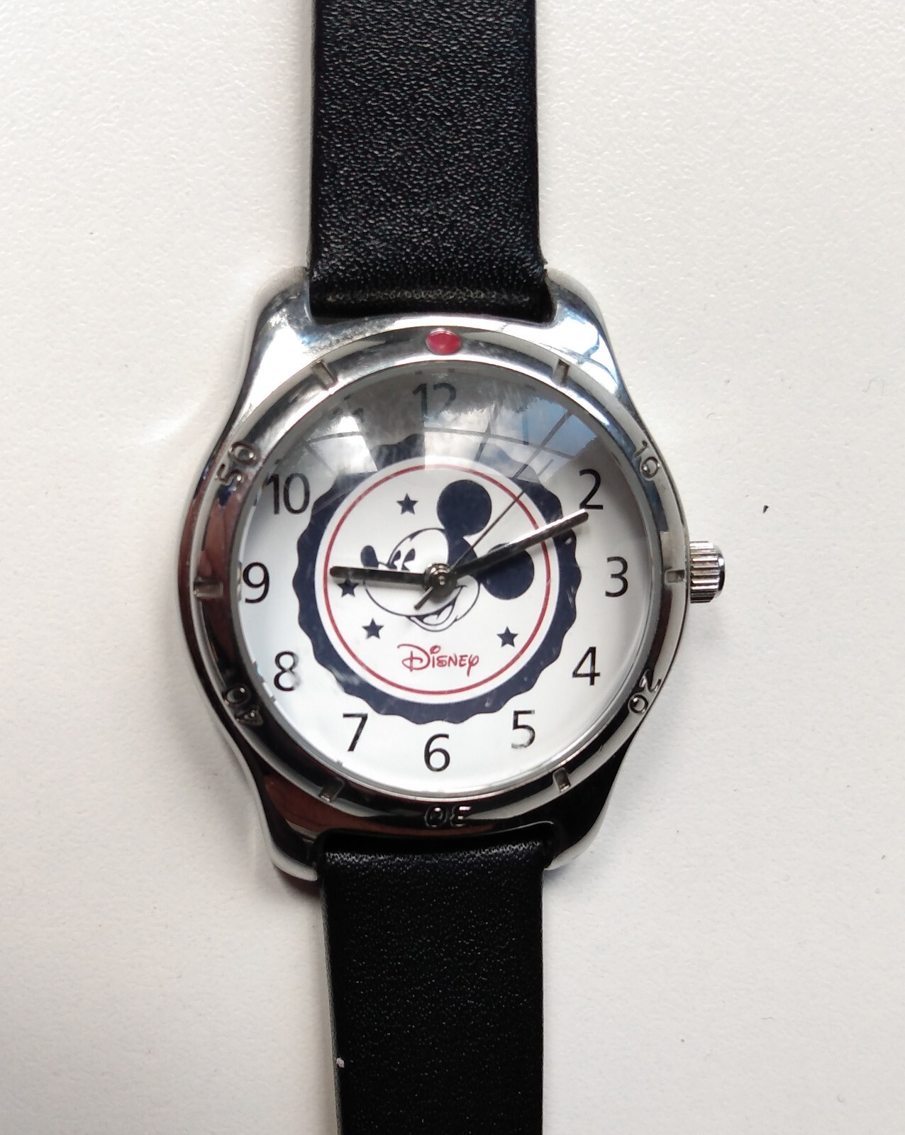 MICKEY MOUSE Disney Vintage Watch, SII, New Band, New Battery, Running