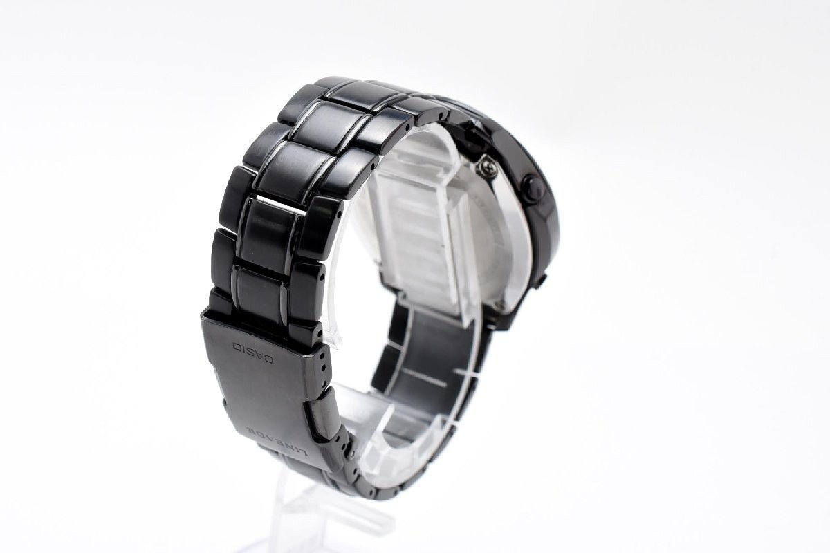 CASIO Lineage LIW-M610 Tough Solar Atomic Chronograph Black Men’s Watch