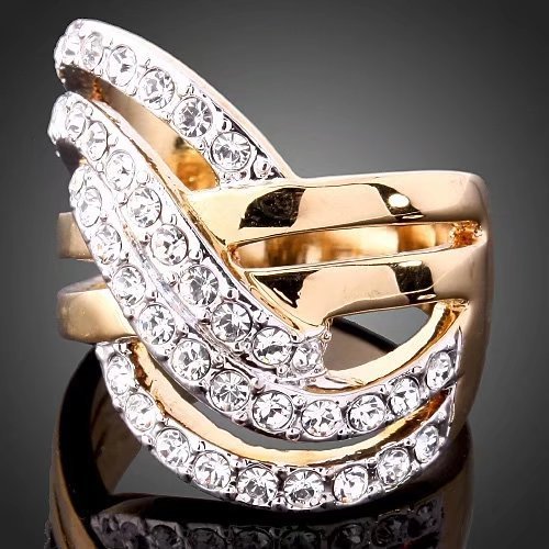 Costume Rose Gold Ring #FX6657