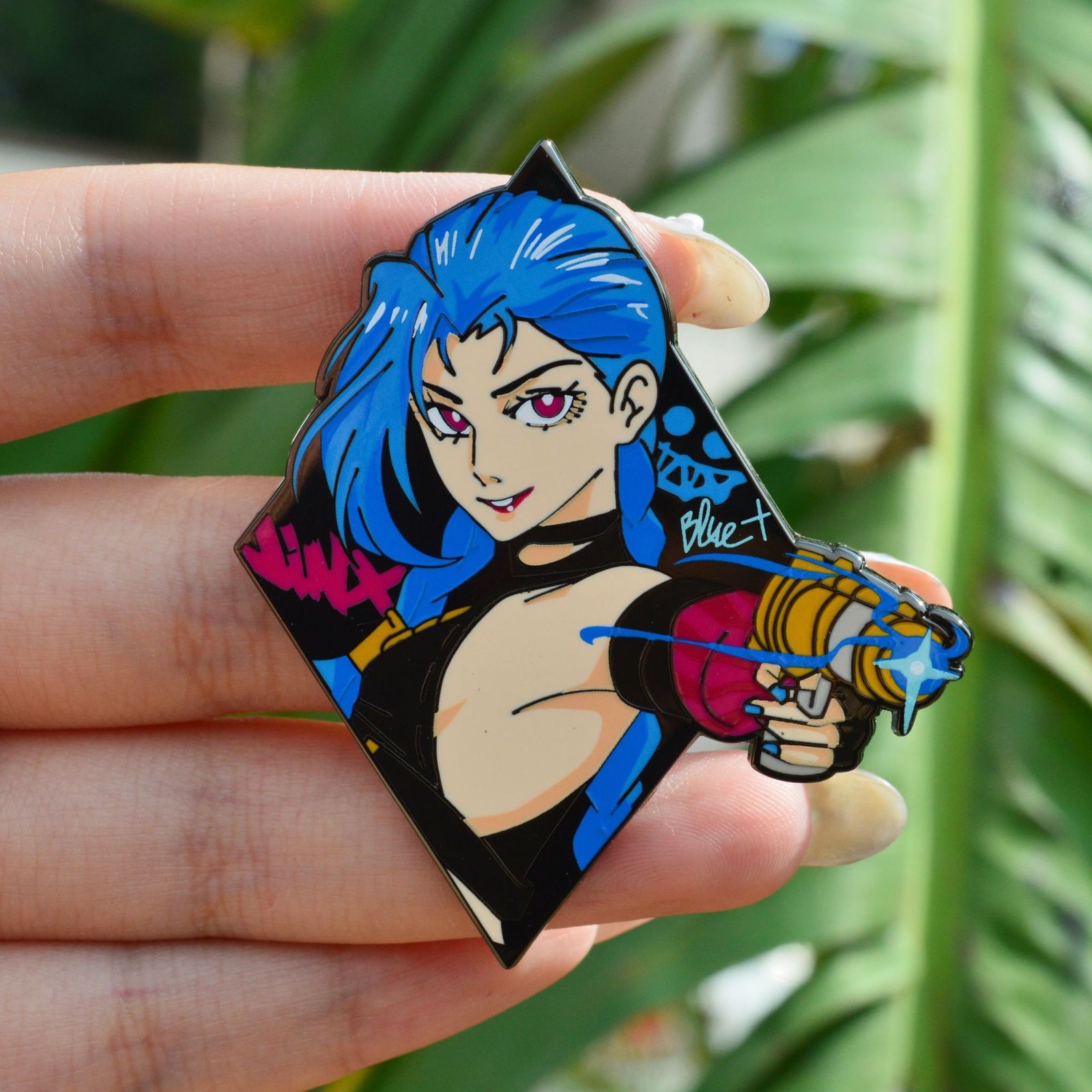 Game Jinx Enamel 2.4″ Pin Metal Badge