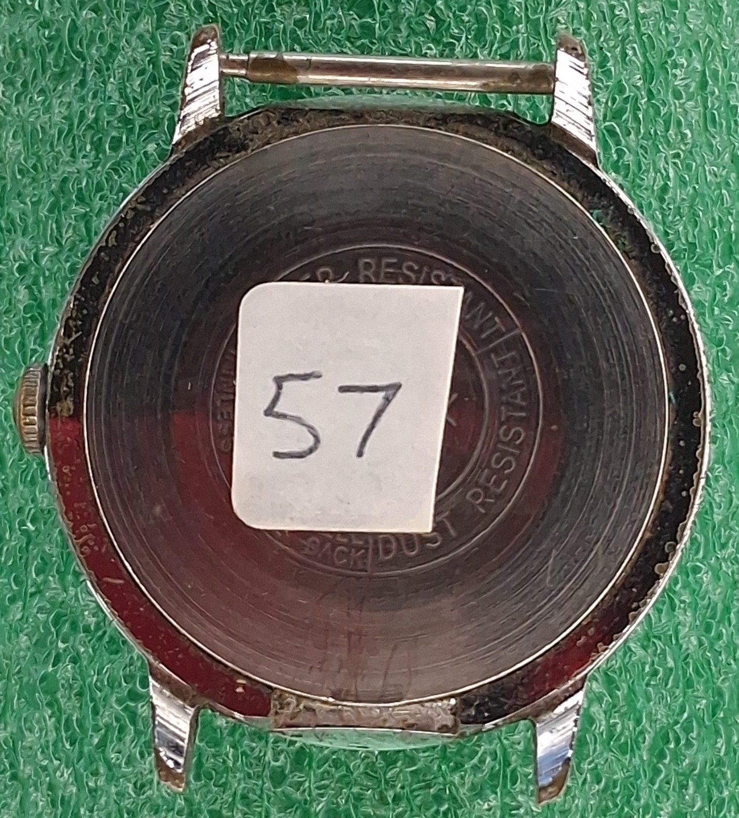 Lot W57 Mens 1973 Timex Marlin Manual Wind Up Movement Vintage Watch Parts