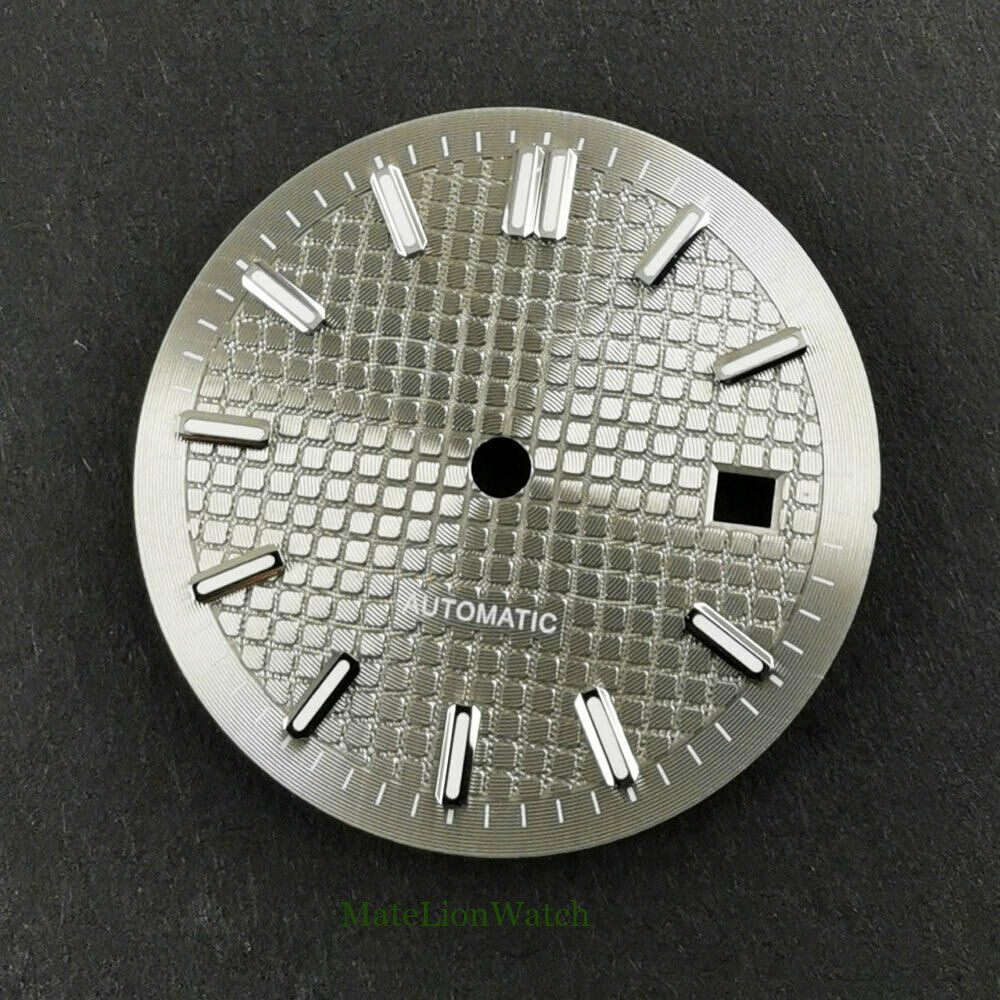 31mm Sterile Watch Dial Face Fit NH35 NH36 NH38 Automatic Movement Date