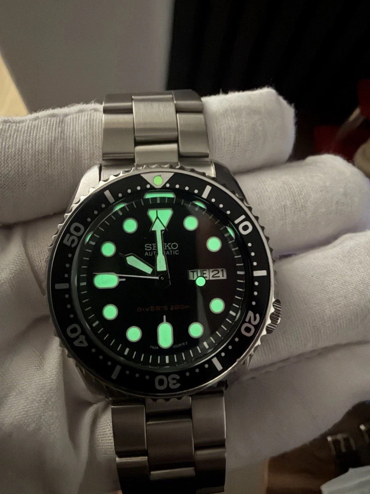 Seiko SKX007 OEM+ Brand New 7S26-0020 Movement Automatic Diver Watch