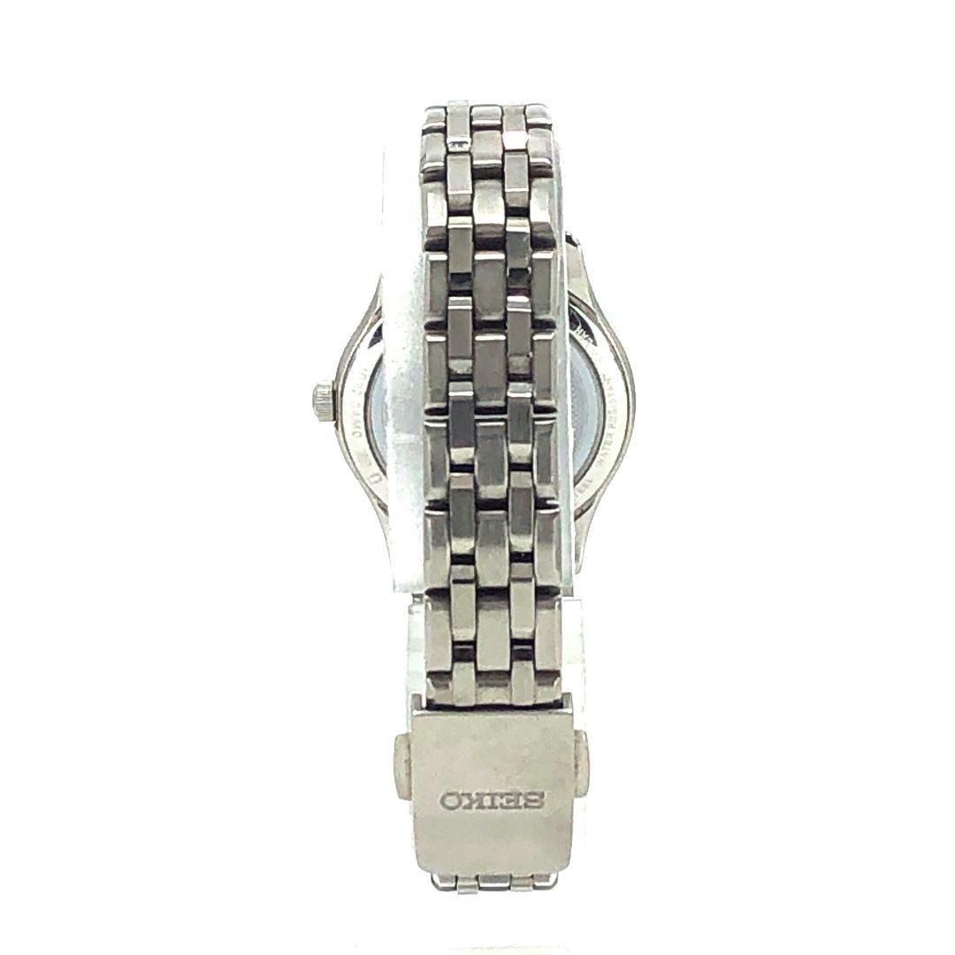 Item SEIKO Exceline 1B22 0AM0 Solar Quartz Stainless Silver White